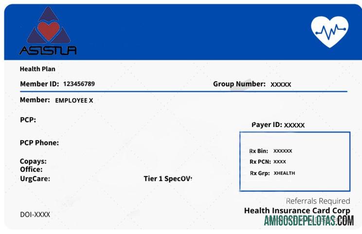 Cartão de Seguro Saúde de Cuba baixar para verificação